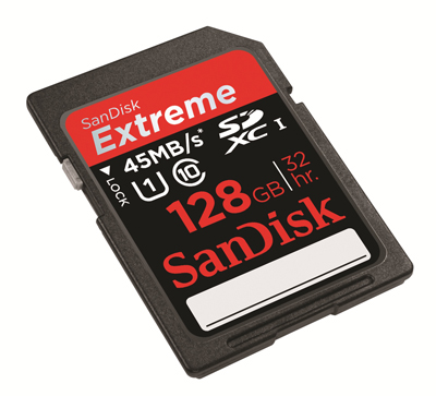 Tarjeta memoria Sandisk Extreme SDXC