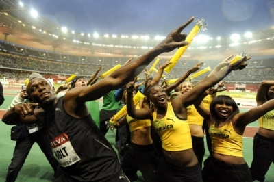 Bolt y sus fans
