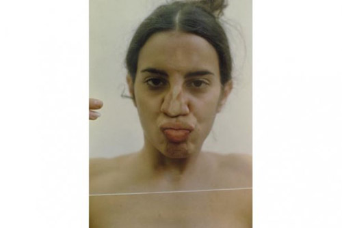 Ana Mendieta. Sin título (vidrio sobre cuerpo) / Untitled (Glass on Body Imprints), 1972/1997 © Estate Ana Mendieta / SAMMLUNG VERBUND, Vienna