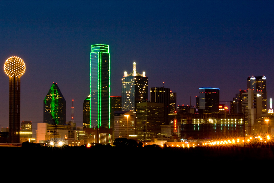 Dallas, el tercer destino de viajes de los EE.UU.