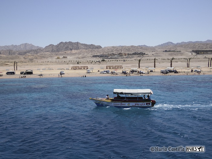 Aqaba la playa de Jordania