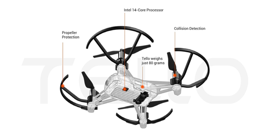 TELLO, el primer dron de aprendizaje