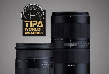 Tamron es galardonado con dos prestigiosos TIPA Awards 2018