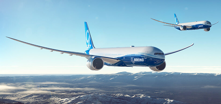 El nuevo Boeing 777X completa con éxito su primer vuelo