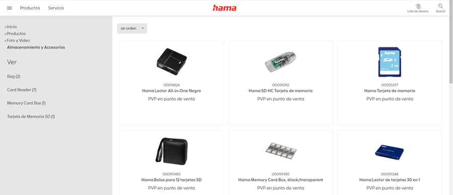 Hama presenta su nueva web en español
