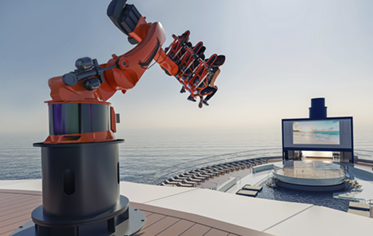 Robotron: la nueva atracción inmersiva a bordo de MSC Seascape