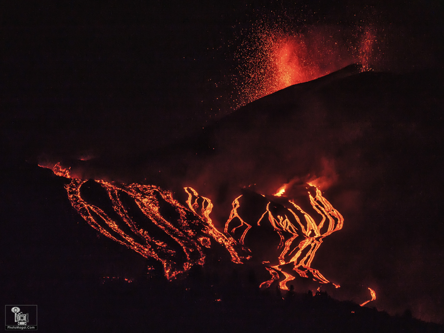La erupción del Volcán Sin Nombre