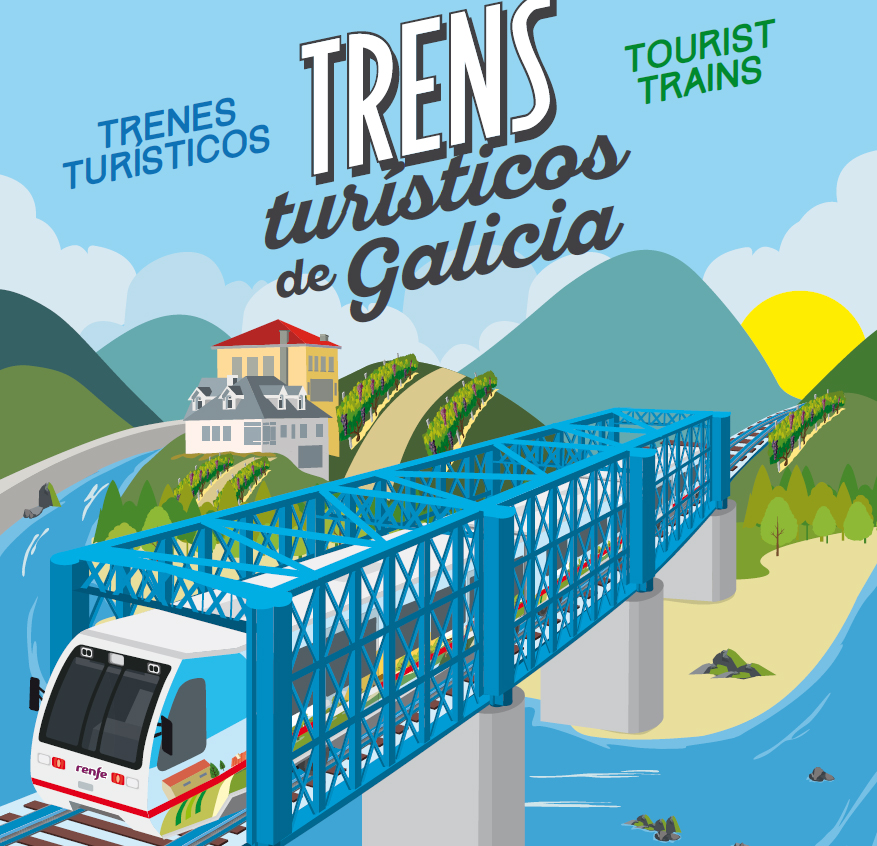 Renfe continúa con éxito la temporada de Trenes Turísticos de Galicia