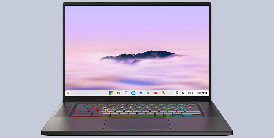 Acer presenta los portátiles premium Chromebook Plus para productividad y juegos con Google AI incorporada