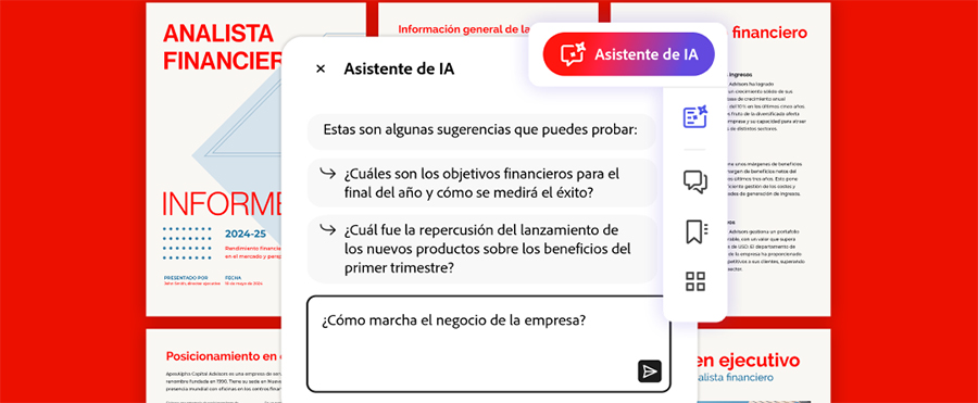 El Asistente de IA para Acrobat ya está disponible en España