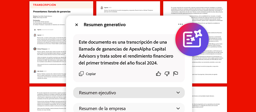 El Asistente de IA para Acrobat ya está disponible en España