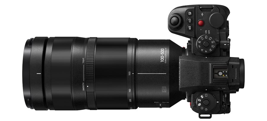 Panasonic presenta el nuevo objetivo zoom LUMIX S-R100500 para su gama Full Frame