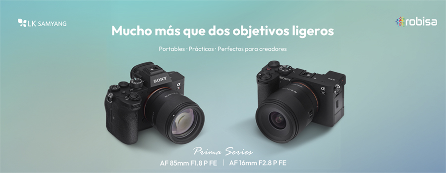 LK SAMYANG amplía la serie Prima con los nuevos objetivos AF 16mm F2.8 P FE y AF 85mm F1.8 P FE
