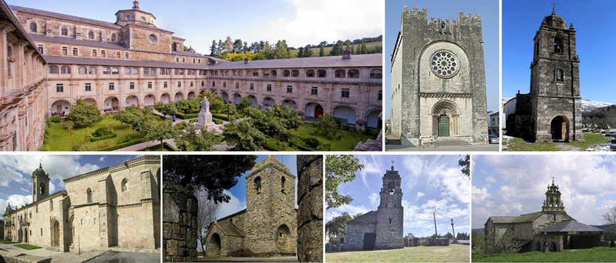 Un patrimonio religioso en el Camino de Santiago francés por el Bierzo y Galicia