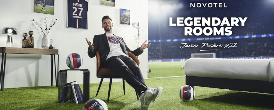 Novotel y el PSG presentan las “Legendary Rooms
